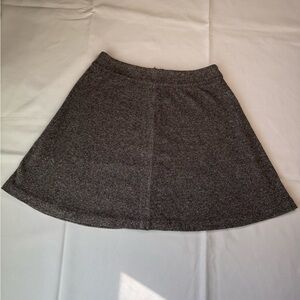 LOFT Gray A-Line Mini Skirt‎ for Casual Wear
